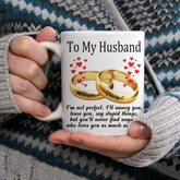 À mon mari/femme - Tasse personnalisée